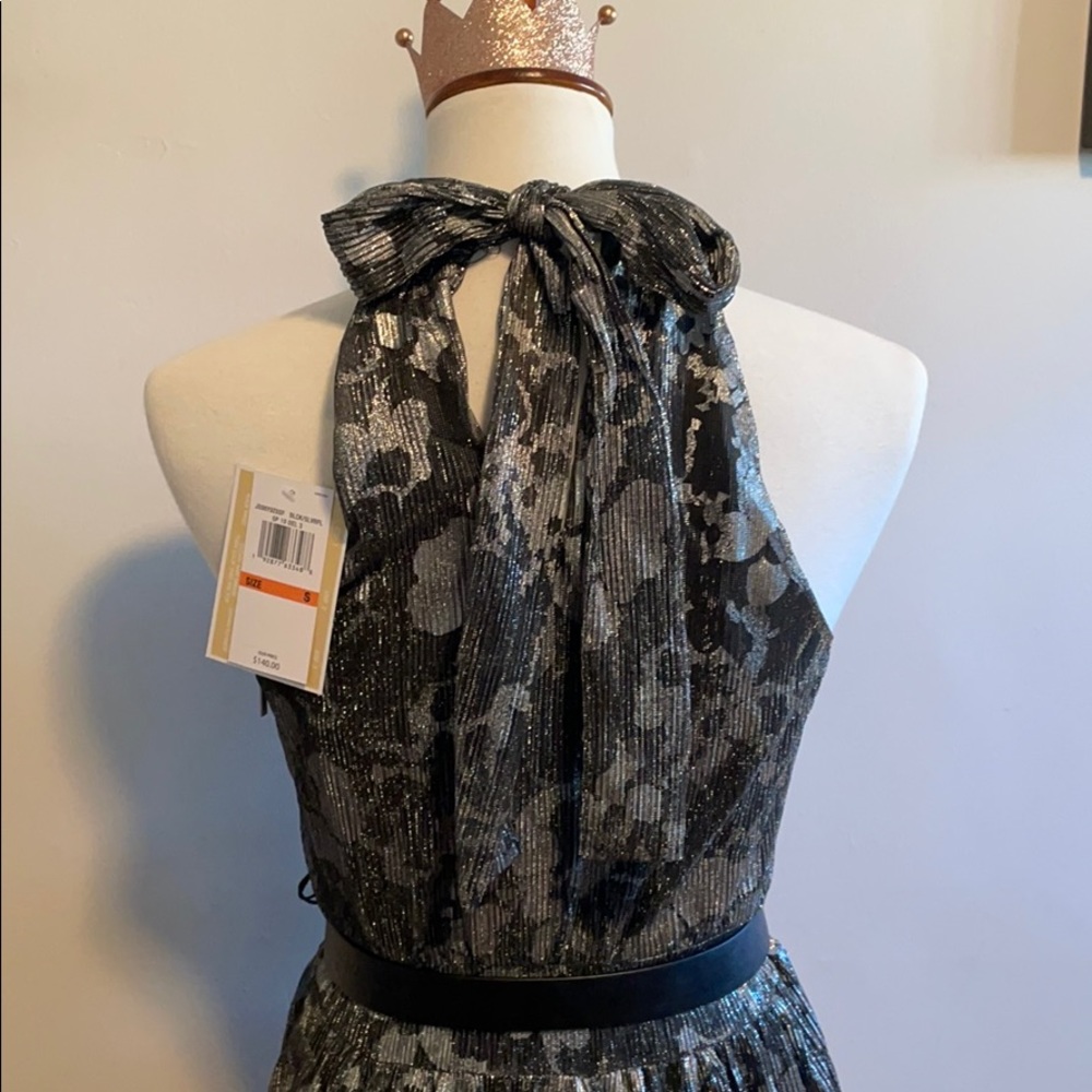 Flirty Silver/Black Michael Kors Dress - Picture 8 of 9